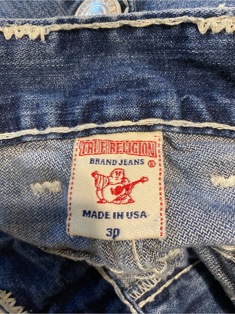 Vintage True Religion Ricky Super T Jeans - Size 30 (Made in USA) - Picture 13 of 15